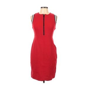 Worth New York Women's Ponte Sheath Red Dress